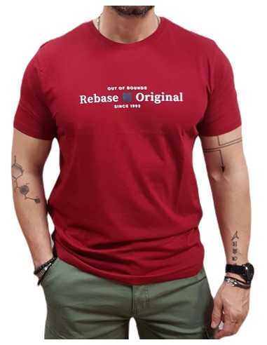Rebase - 251RTS-9015 - Deep Red - Μπλούζα Μακό