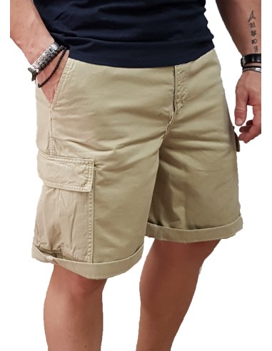 Jack&Jones - 12269374 - JPST Karl Avery Cargo Short LNG - Crockery - Βερμούδα Υφασμάτινη