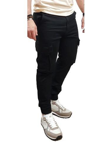 BROKERS - 24024-572-451(080) - Black s/s - Παντελόνι CARGO