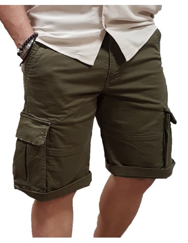 Jack&Jones - 12274211 - JPST COLE Sebastian  Cargo Short Mid SN - Olive Night - Βερμούδα Υφασμάτινη