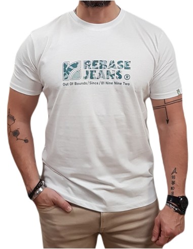 Rebase - 251RTS-9013 - White - Μπλούζα Μακό