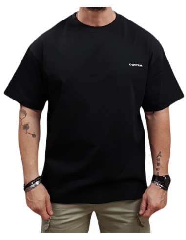 Cover - New Over - YT101-29- Black - Oversize Fit - Μπλούζα Μακό