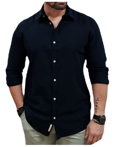 Rebase - 251RGS-5056 - Navy - Πουκάμισο
