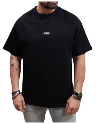 Cover - New Over - YT103-30 - Black - Oversize Fit - Μπλούζα Μακό