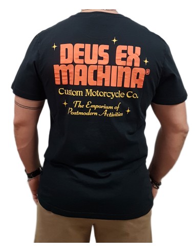 Deus Ex Machina - DMP251953B-BLK - Drop Down Tee - Black - Μπλούζα μακό