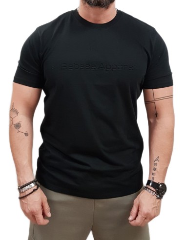 Rebase - 251RTS-9018 - Black  - Μπλούζα Μακό