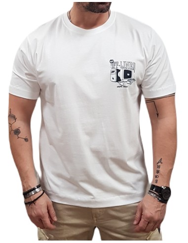 Pepe Jeans - PM509789-800 - Presth - White - ΜΠΛΟΥΖΑ ΜΑΚΟ