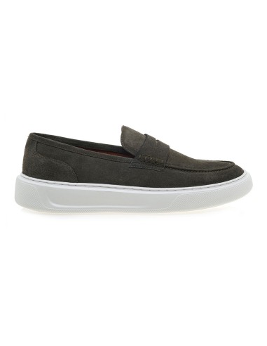 Renato Garini - U562V316264Y - Loafers - Olive Catfish Cow Suede  - Παπούτσια