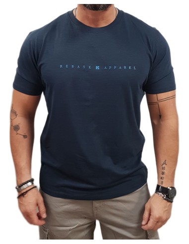Rebase - 251RTS-9029 - Navy - Μπλούζα Μακό
