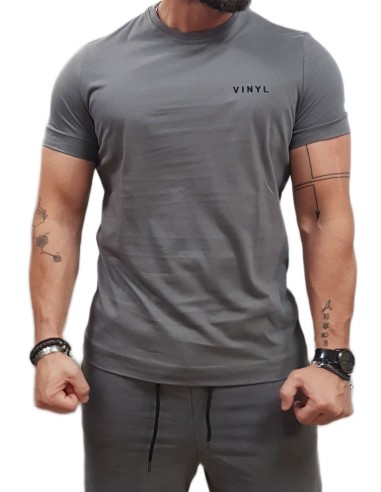 Vinyl Art - 59420-09 - Needlecraft Logo Tee - Grey - μπλούζα μακό