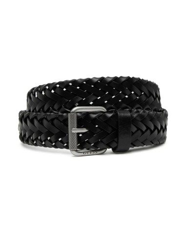 Guess - BMAVLWP5235-BLA - Aveiro Leather Belt - Black - Δερμάτινη Ζώνη