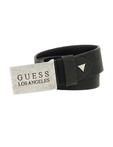 Guess - BMPOSLP5235-BLA - Algarve Leather Belt - Black - Δερμάτινη Ζώνη