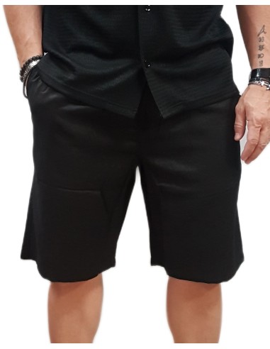 Rebase - 251RMSHO-7024 - Shorts - Black - Βερμούδα