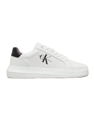 Calvin Klein - YM0YM01317 0LD - Chunky Cupsole Monogram - Bright White/Black - Παπούτσια