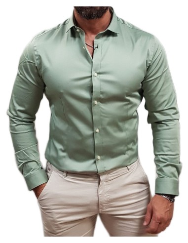 Jack&Jones - 12097662 - Jjpr Parma Shirt L/S Noos - Iceberg Green - Super Slim - Πουκάμισο