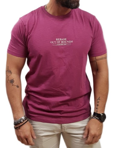 Rebase - 251RTS-9030 - Lt Aubergine - Μπλούζα Μακό