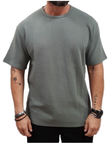 Rebase - 251RTS-9040 - Sage Green - Μπλούζα Μακό