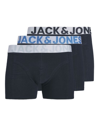 Jack&Jones - 12285740 - Jac Conor Solid Trunks 3 Pack - Navy Blazer/Navy Blazer - Εσώρουχα