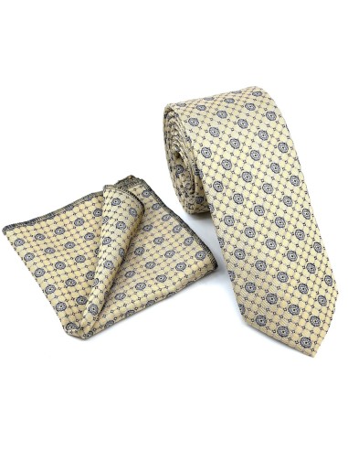 Legend -  L-050-190 - Beige - 6.5cm MICROFIBER - Γραβάτα