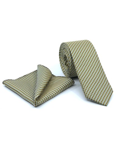 Legend -  L-050-233/B - Beige - 6.5cm MICRO - Γραβάτα