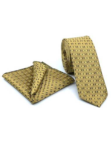 Legend -  L-050-238/E - Gold - 6.5cm MICRO - Γραβάτα