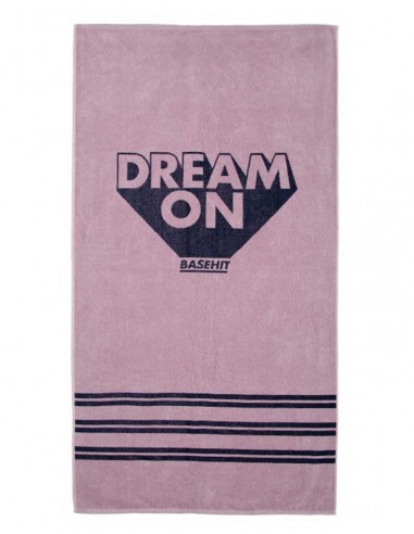 Basehit - 191.BU04.65 - Beach Towel - Dusty Rose - One Size 160 cm x 86 cm - Πετσέτα Θαλάσσης