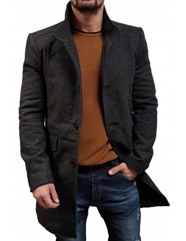 Biston - 42-201-034 - DK. Grey - Παλτό