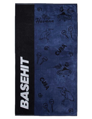 Basehit - 201.BU04.71 - BLACK / Navy - One Size 160 cm x 86 cm - Πετσέτα Θαλάσσης