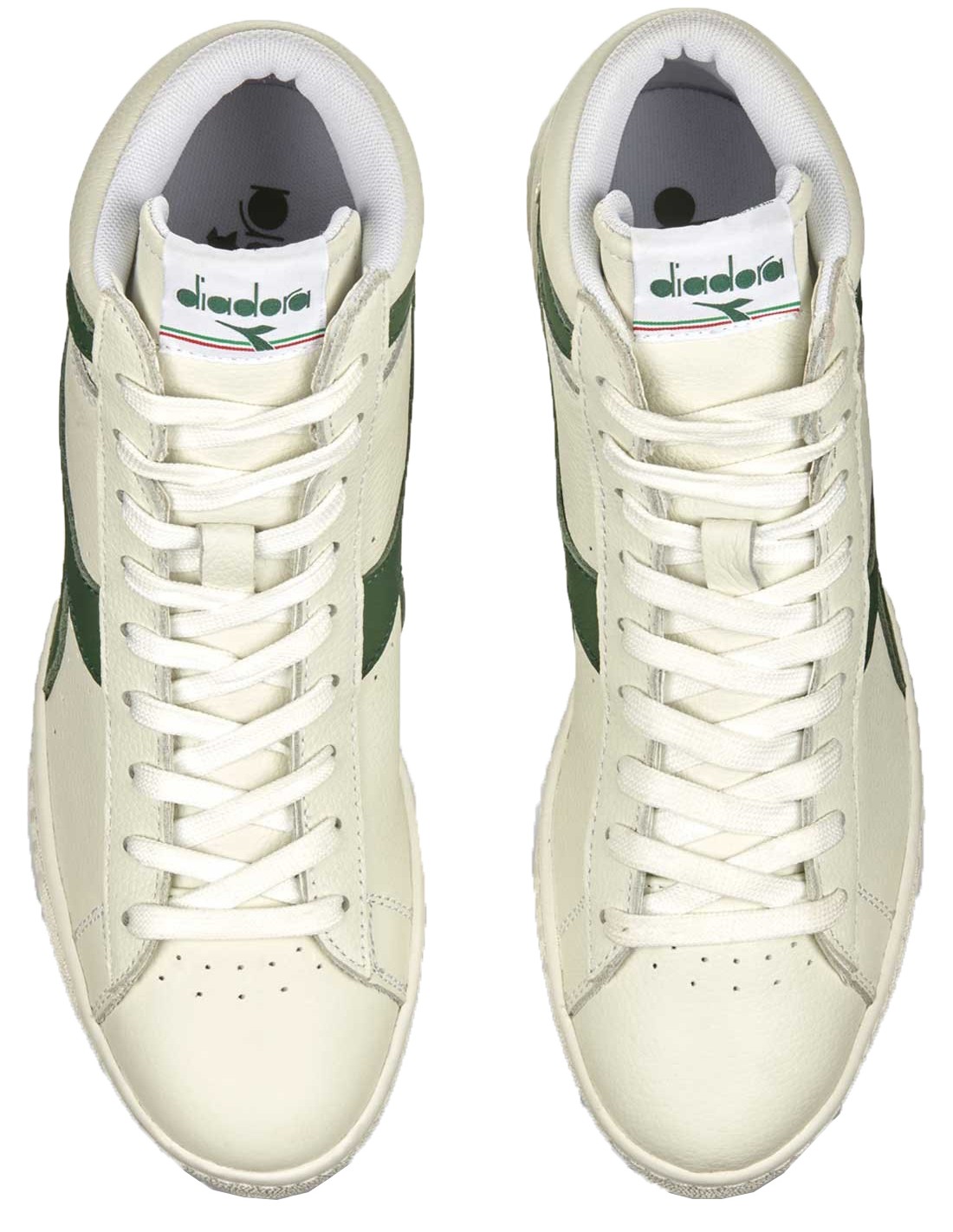 Diadora - 501.159657 01 C1161 - Game L High Waxed - White/Fogliage