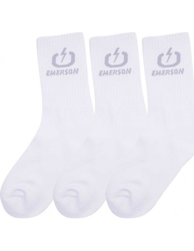 Emerson  - 202.EU08.03 - (3 PACK) - WHITE - Κάλτσες
