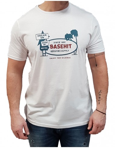 Basehit - 211.BM33.23 - White - Κοντομάνικο μπλουζάκι