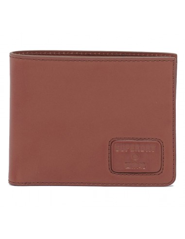Superdry - M9810144A 20O- Nyc Bifold Leather Wallet - Tan - Πορτοφόλι Καρτών Αξεσουάρ