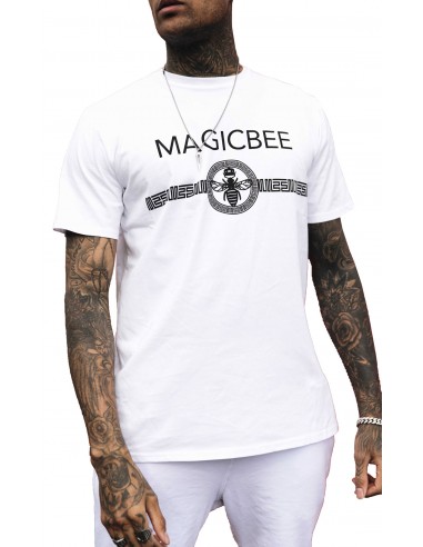 Magic bee - WB20405 - Logo Tee  - White - Μπλουζά Μακό