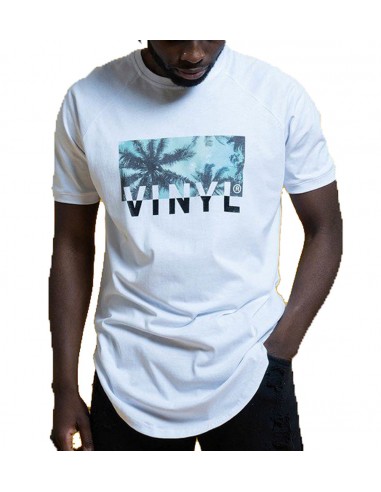 Vinyl Art - 5799002 - TROPICAL LOGO T-SHIRT - White - μπλούζα μακό