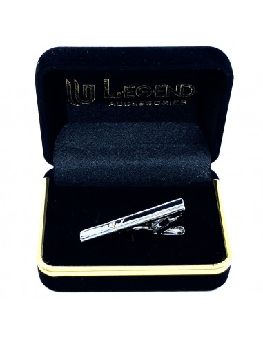 Legend - LGTC-62 - Tie Clip - Silver - Αξεσουάρ Κλιπ Γραβάτας