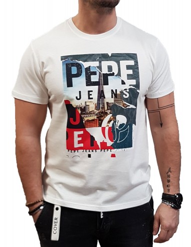 Pepe Jeans - PM508242-800 - Ainsley - Regular Fit - White - Μπλούζα Μακό