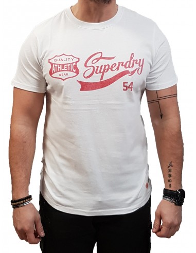 Superdry - M1011306A T7X - Vintage Script Style Coll Tee - Brilliant White - T-shirt