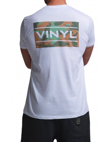 Vinyl Art - 9252402 - ARMY LOGO T-SHIRT - White - μπλούζα μακό
