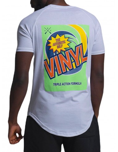 Vinyl Art - 9672402 - AUTHENTIC SELF T-SHIRT - White - μπλούζα μακό