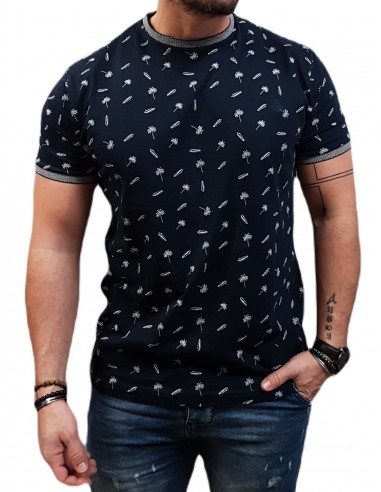 Visconti - 2733-2 - Navy Blue - Regular Fit -ΜΠΛΟΥΖΑ ΜΑΚΟ