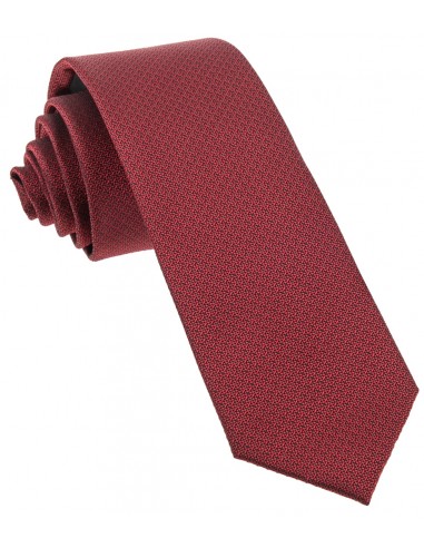 19V69 Versace Abbigliamento - 22.29/19 - Micro Fiber Tie - Bordo - Γραβάτα