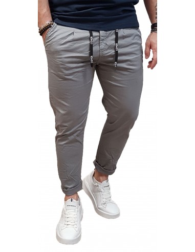 Cover - Luca - T0093-24 S/S22 - Grey Ml - Παντελόνι Υφασμάτινο