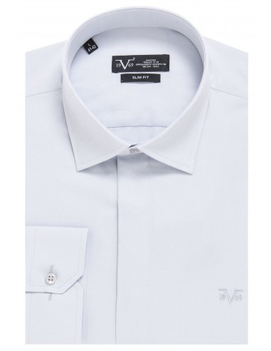 19V69 Versace Abbgliamento - 11.29 - Barletta - White - Regular Fit - Πουκάμισο SLIM FIT