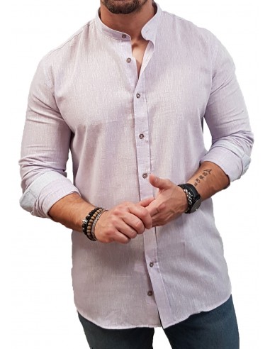 Dash&dot - 22124-02 - Lilac  Mao - SLIM FIT - Πουκάμισο