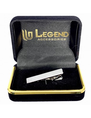 Legend - LGTC-43 - Tie Clip - Silver - Αξεσουάρ Κλιπ Γραβάτας