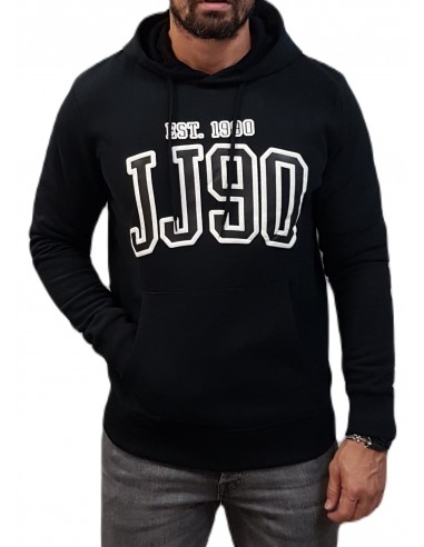 Jack&Jones - 12211457 - Jjc Emb Sweat Hood - Black - Φούτερ
