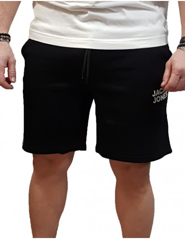Jack&Jones -12228920 - Jpst New Soft Sweat Shorts bex SN - Black/unbrushed - Βερμούδα