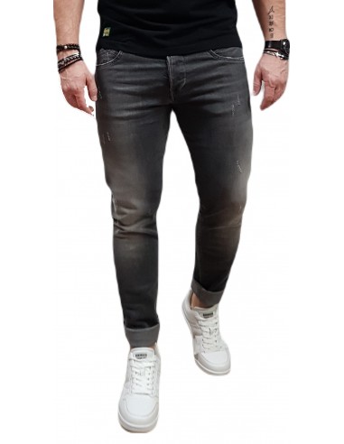 Cover - Royal - K2558-26 - Skinny Fit - Grey Denim - παντελόνι Jeans
