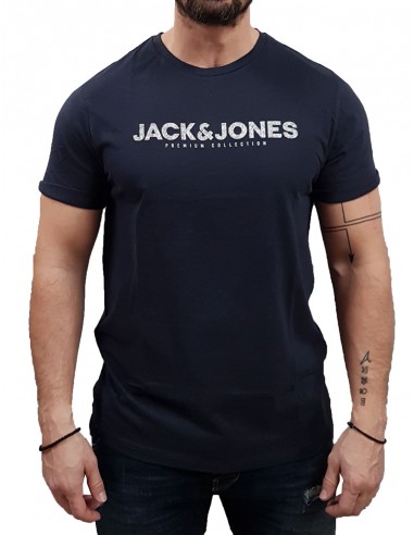 Jack&Jones - 12234759 - Jpr Blabooster SS TEE Crew Neck Feb23 - Perfect Navy - T-shirt