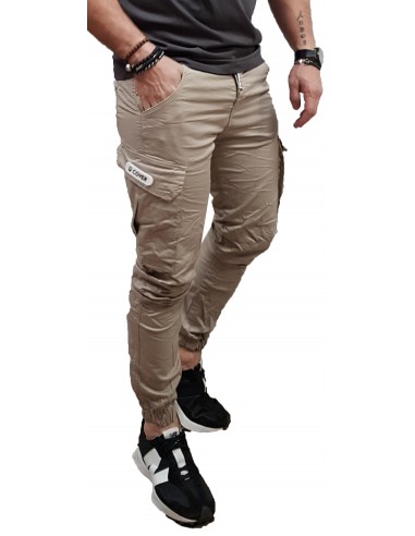 Cover - New Army - T0190-26 s/s23 - Beige - Παντελόνι CARGO